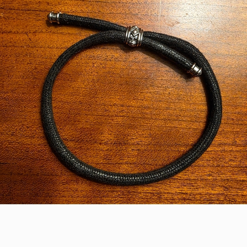 David Yurman Black Braided Women's Bracelet